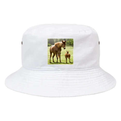 馬と鹿 Bucket Hat