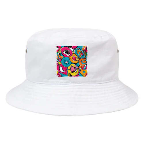 ポップアート Bucket Hat