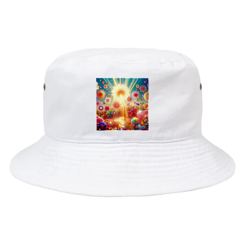 希望の輝く花（shining flower of hope ） Bucket Hat