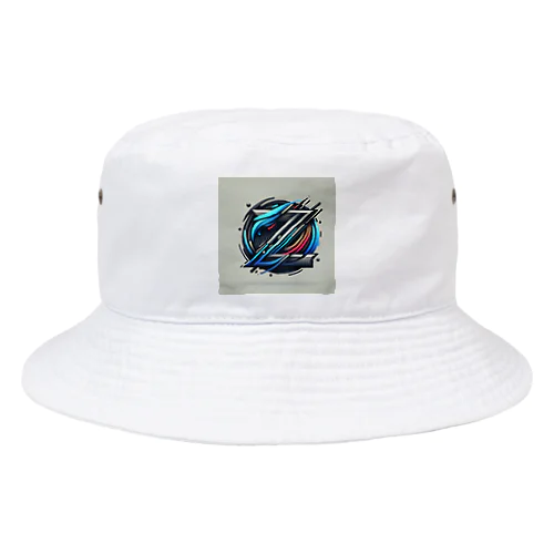 Z1の未来的アートロゴ Bucket Hat