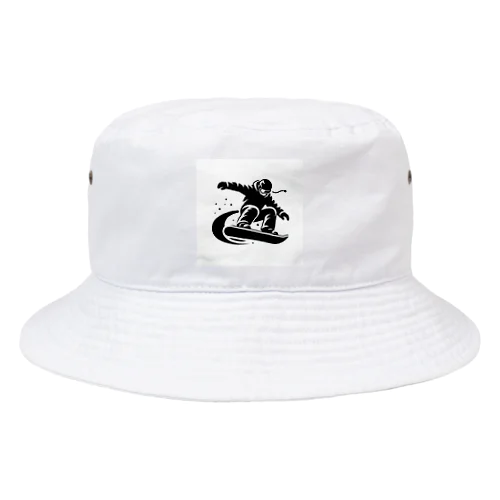 スノーボード　ライディング Bucket Hat