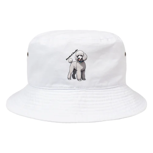 スタンダードプードルグレー Bucket Hat