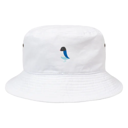 ブルーボタンインコさん Bucket Hat