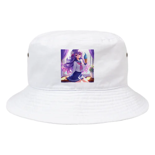 学校帰りにソフトクリーム Bucket Hat