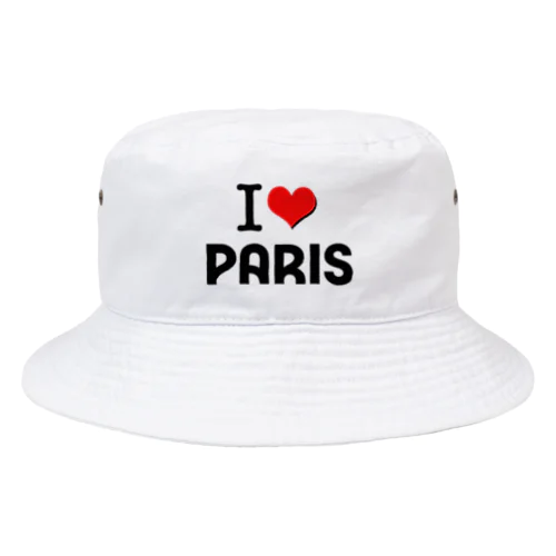 I LOVE　PARIS　PARIS2024　パリ バケットハット
