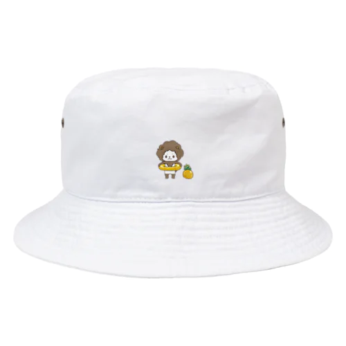 パイナップルコーデ Bucket Hat