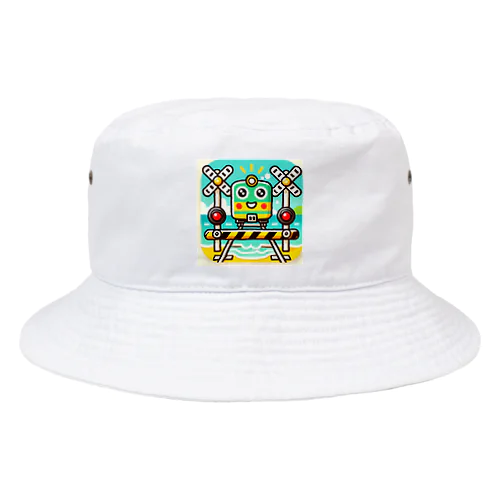 踏切くん1号 Bucket Hat