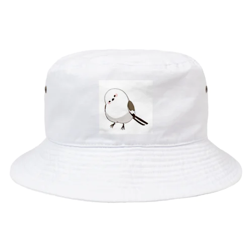 エナガのいる日常（カラー） Bucket Hat