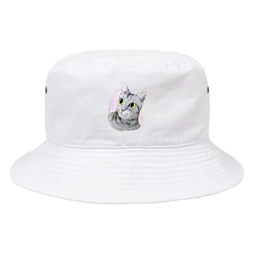 ねこさん Bucket Hat