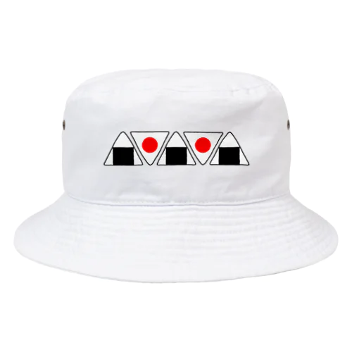 梅干しおにぎり柄 Bucket Hat