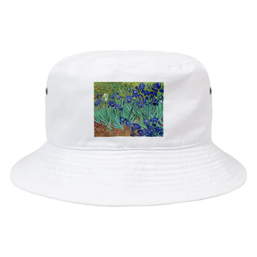 ゴッホ / アイリス / 1889 / Irises Vincent van Gogh Bucket Hat