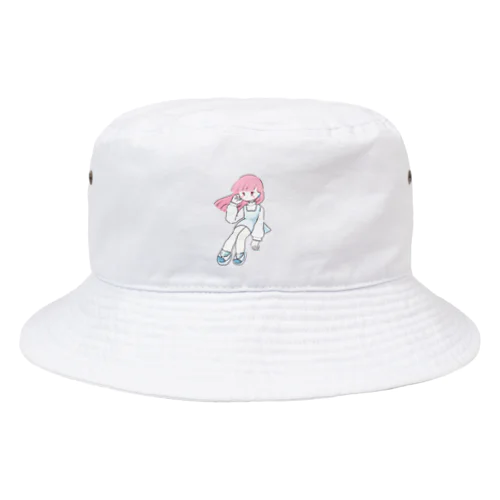 青一択 Bucket Hat