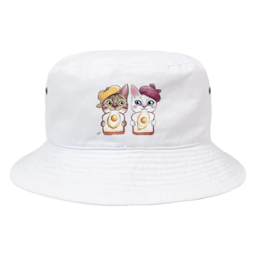 りんちゃんとラピュタパンなう Bucket Hat