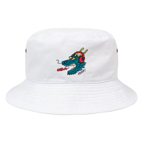 ヘッドホン・ドラゴン Bucket Hat