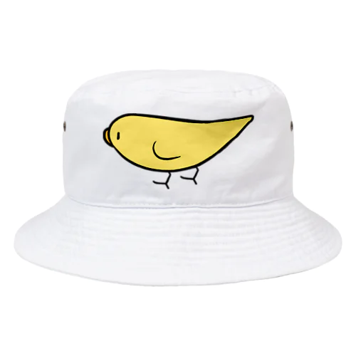 とことこセキセイインコルチノーちゃん【まめるりはことり】 Bucket Hat