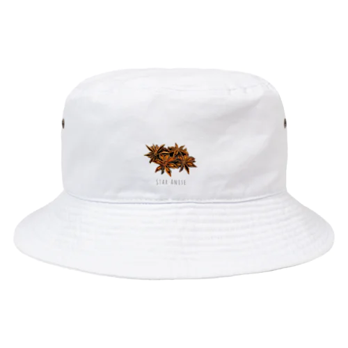 STAR ANISE Bucket Hat