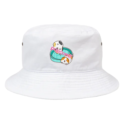 ポップコーンジャンプブラザーズ　モルモット Bucket Hat