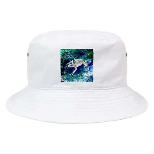 Fantastic Frog -White Ice Version- Bucket Hat