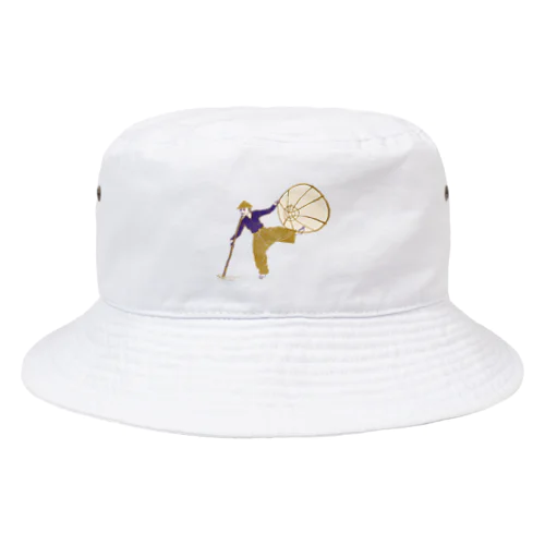 【ミャンマーの人々】インレー湖の漁師 Bucket Hat