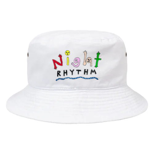 Night Rhythm "logo illustration" series -Backet Hat- バケットハット