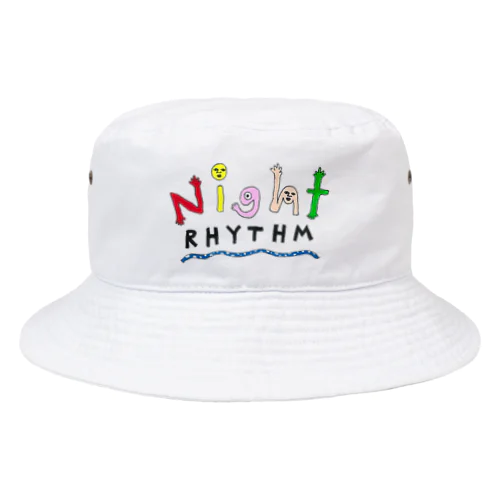 Night Rhythm "logo illustration" series -Backet Hat- 버킷햇