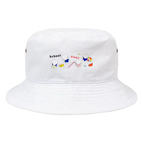 スクールにゃんこ🐾 Bucket Hat