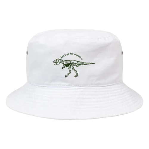 散歩dinosaur Bucket Hat