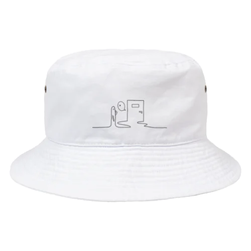 四角ちがい  コマくんとフキダシおばけ Bucket Hat