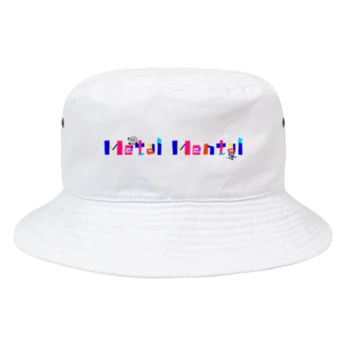 Metal Mentalカラフルロゴ Bucket Hat