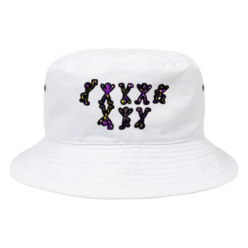 【Jeden Tag】Futuristic character Bucket Hat