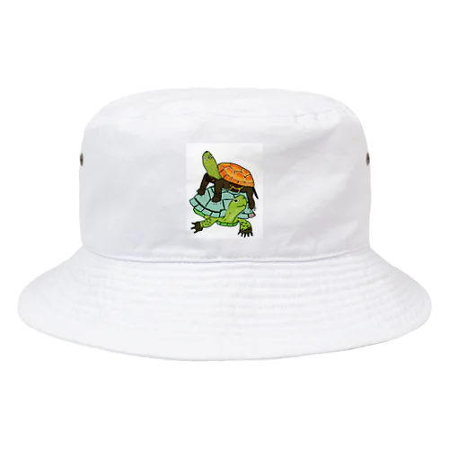 スペインイシガメとクサガメちゃん Bucket Hat