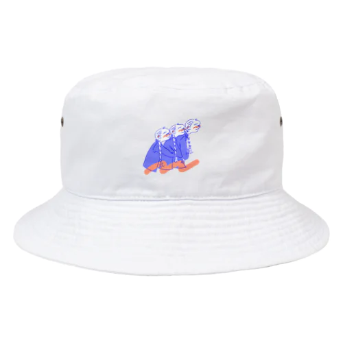 ひっつきっこ Bucket Hat