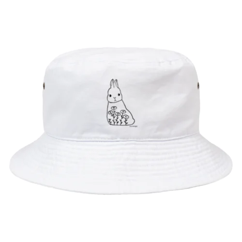 おはなとうさぎ Bucket Hat