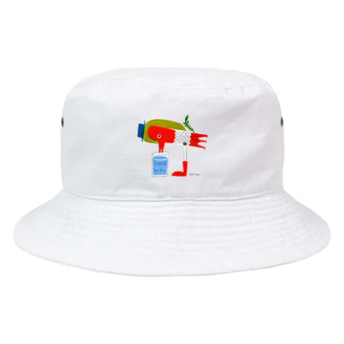 アマビエ風みず飲み鳥 Bucket Hat