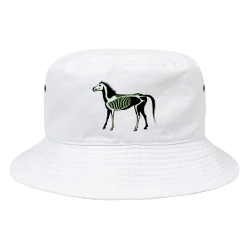 スケルトン馬 Bucket Hat