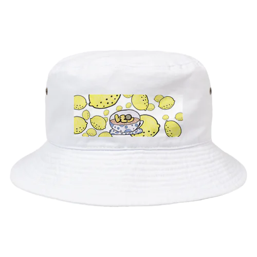 私はレモンティーが大好きです！(レモンシャワー) Bucket Hat