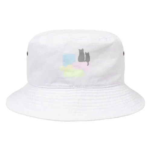 春色ねこ Bucket Hat