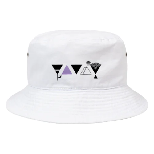 MEERR△FlowerBase Bucket Hat