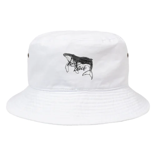 hunp back モノクロ Bucket Hat