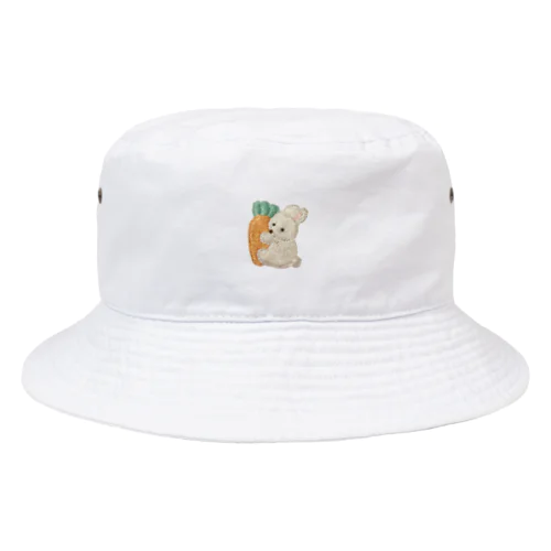 うさぎとにんじん Bucket Hat