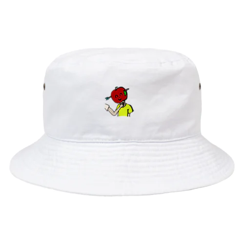 自暴自棄Apple Bucket Hat