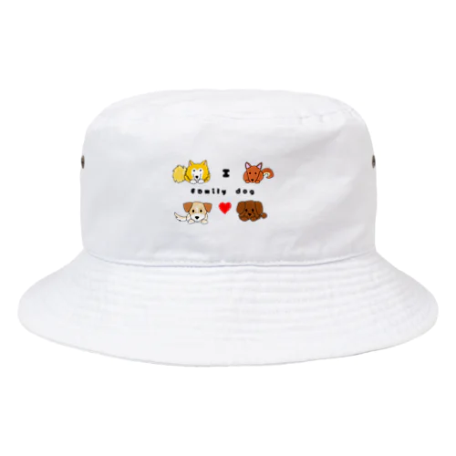 IラブファミリーDOG！ Bucket Hat