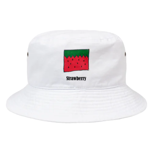 なんちゃってStrawberry Bucket Hat