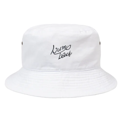 hump back クジラなし Bucket Hat