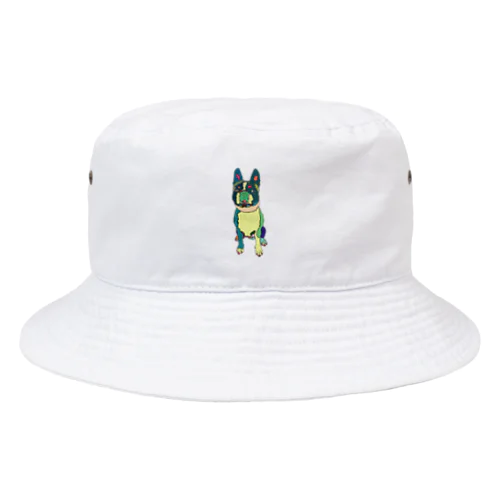 ボストンテリアのセブン君 Park a Holic Bostonterrier Bucket Hat