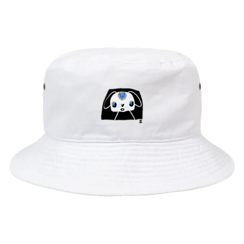 あたまにかしわ餅dog Bucket Hat