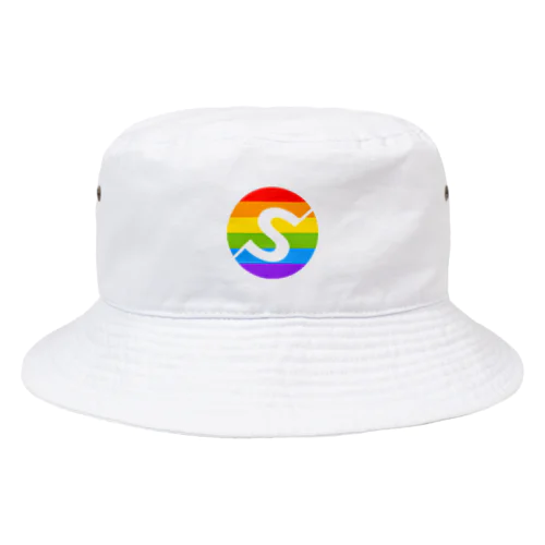 Spindle official logo (rainbow) バケットハット