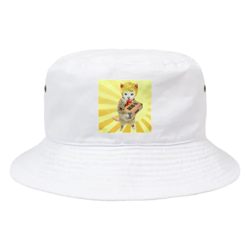 舌出しCAT BOY Bucket Hat