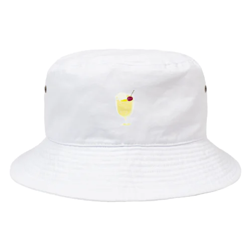 レモンソーダ Bucket Hat