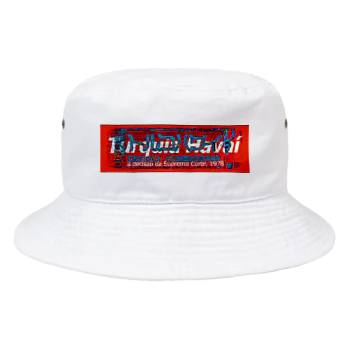 トルコハワイ_redbogo_overray_brick Bucket Hat